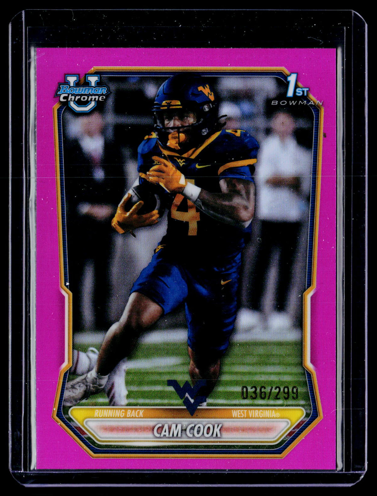 2026 Topps Bowman Chrome Cam Cook Pink Refractor #BCP-178 /299 - front
