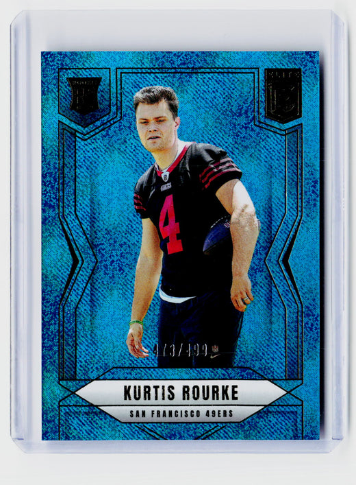 2025 Panini Donruss Elite Football Kurtis Rourke Aspirations Stars #172 /499 - front