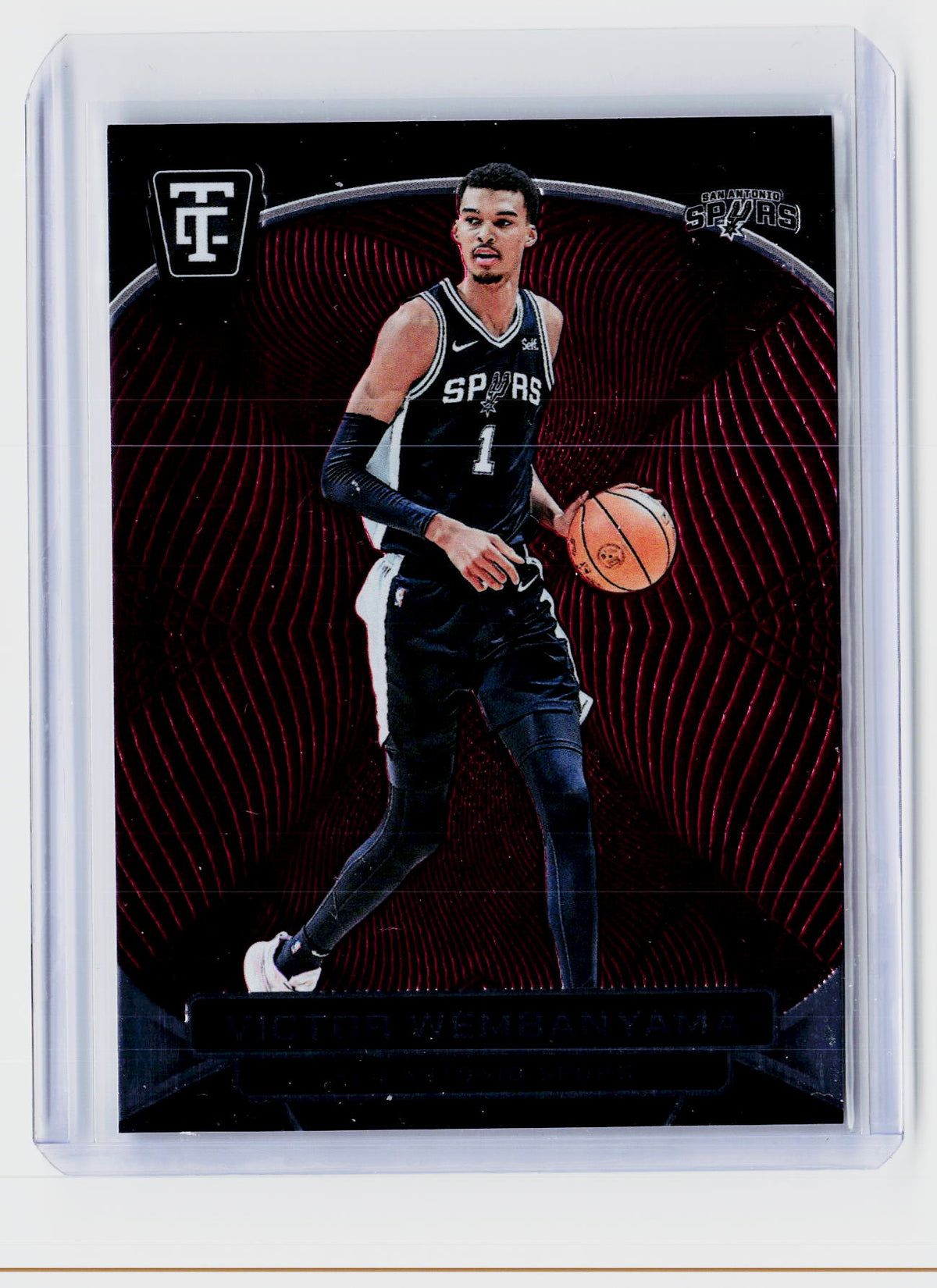 2024-25 Panini Totally Certified Victor Wembanyama #98 San Antonio Spurs - front