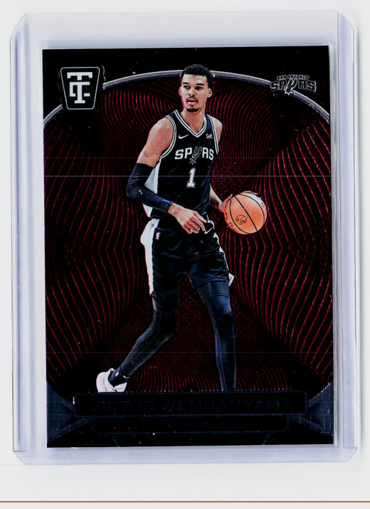 2024-25 Panini Totally Certified Victor Wembanyama #98 San Antonio Spurs - front