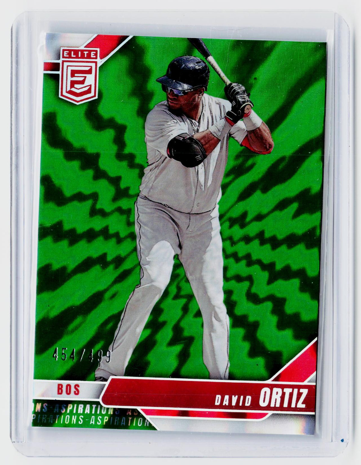 2026 Panini Donruss Elite Baseball David Ortiz Aspirations #41 /499 - front
