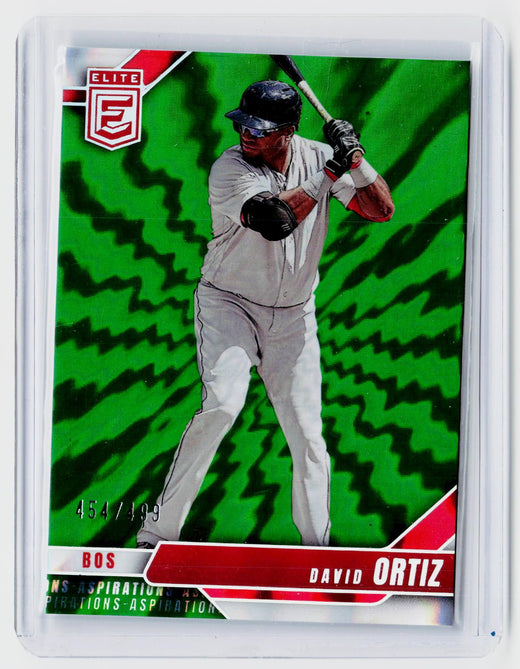 2026 Panini Donruss Elite Baseball David Ortiz Aspirations #41 /499 - front