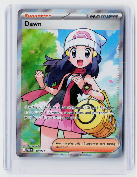2025 Pokémon Perfect Order Dawn 118/094 Supporter Card - front