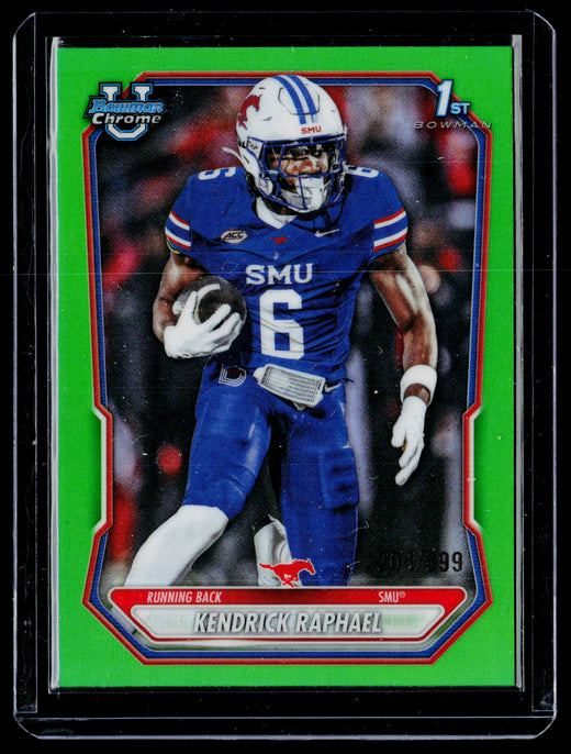 2026 Topps Bowman Chrome 1st Bowman Kendrick Raphael #BCP-31 SMU /399 - front