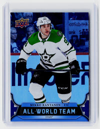 2025-26 Upper Deck Extended Series All-World Team AWT-13 Mikko Rantanen Dallas Stars - front