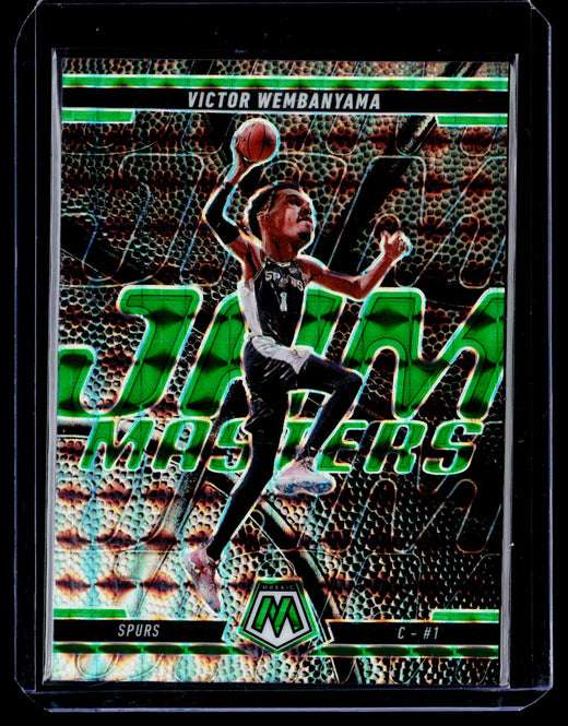 2024-25 Panini Mosaic Jam Masters Victor Wembanyama #4 Spurs - front