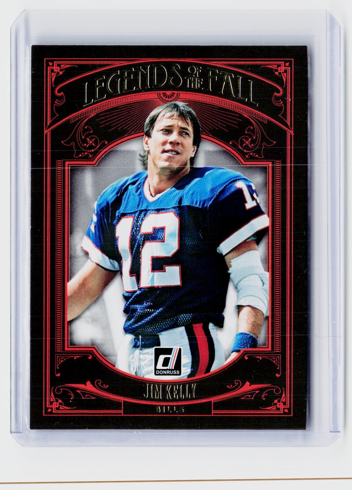 2020 Panini Donruss Legends of the Fall Jim Kelly Buffalo Bills #LF-JK - front