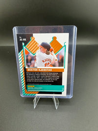Heston Kjerstad Jersey Kings Orange Ice 2025 Donruss  - back
