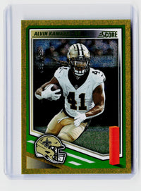 2025 Panini Score Football Alvin Kamara #122 New Orleans Saints /499 - front