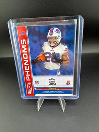 2020 Panini Donruss Optic Rookie Phenoms Zack Moss RP-30 Rookie Memorabilia - back