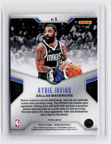 2024-25 Panini Prizm Basketball Kyrie Irving Green Prizm #5 Dallas Mavericks - back