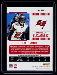 2024 Panini Contenders Football Tykee Smith Rookie Playoff Ticket Auto #256 /149 - back