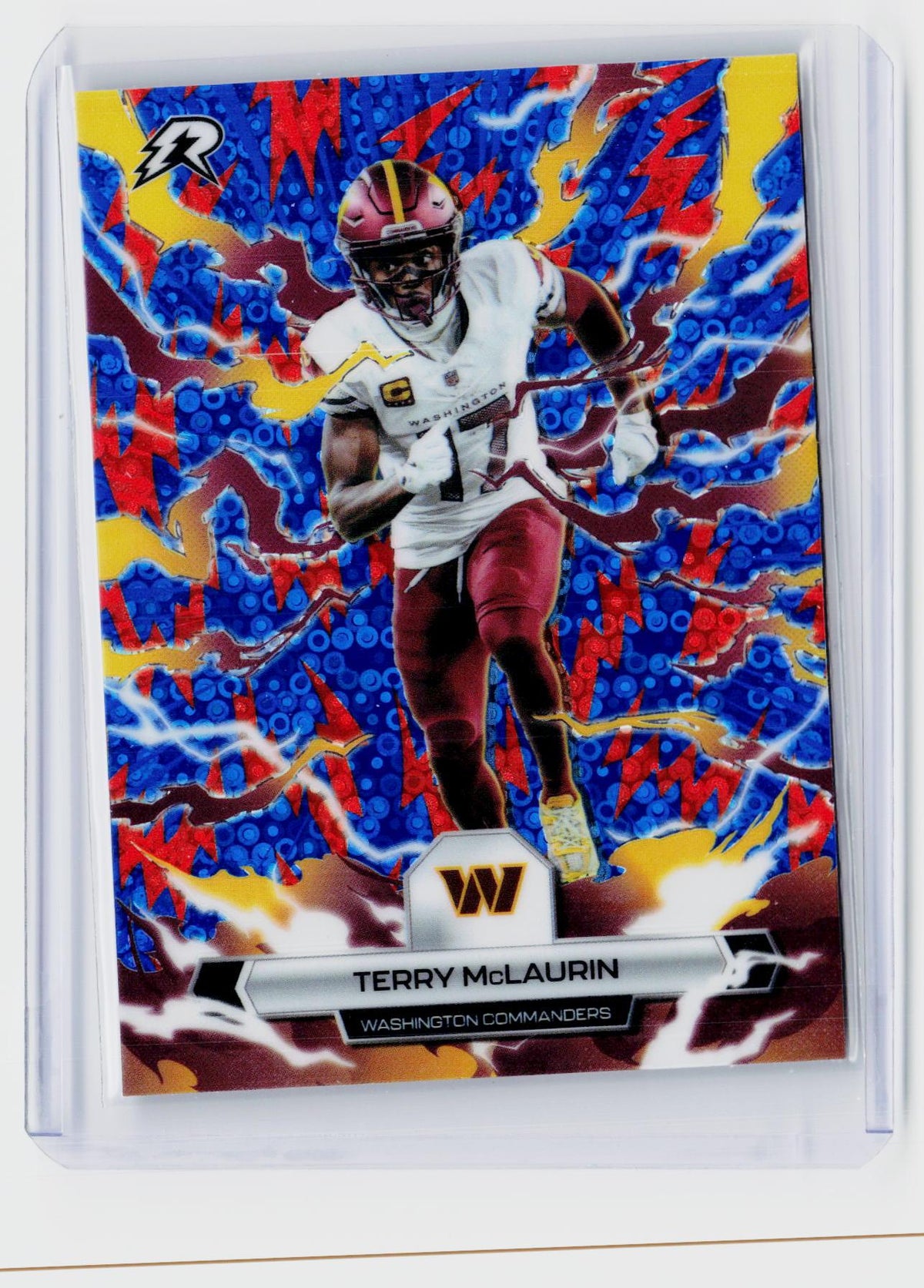 2025 Topps Ripped Football Terry McLaurin #100 Washington Commanders - front