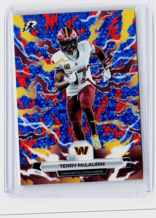 2025 Topps Ripped Football Terry McLaurin #100 Washington Commanders - front