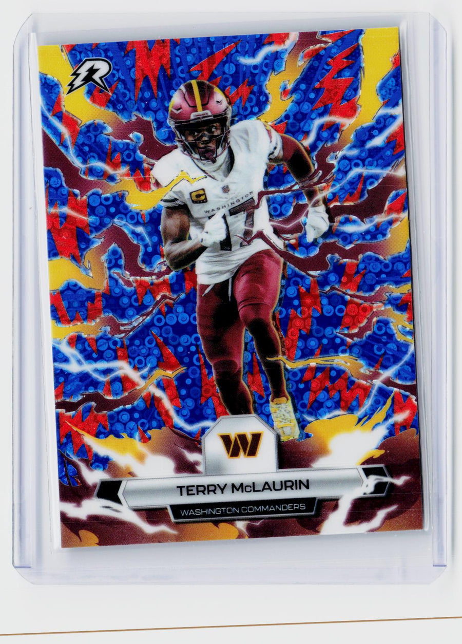 2025 Topps Ripped Football Terry McLaurin #100 Washington Commanders - front