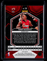 2023-24 Panini Mosaic Basketball Terry Rozier III #139 Miami Heat - back