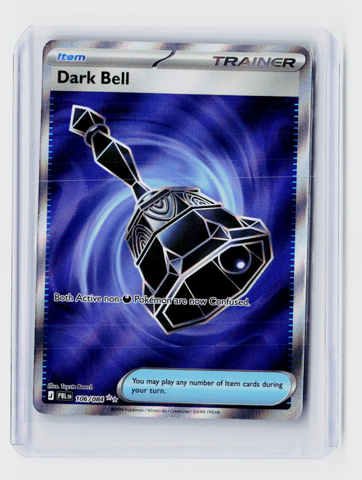 2025 Pokémon Scarlet & Violet—Black Bolt Dark Bell 106/084 - front