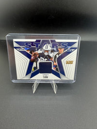 2025 Panini Score Stars of the NFL CeeDee Lamb Cowboys Jersey Card SNJ-CLB - front