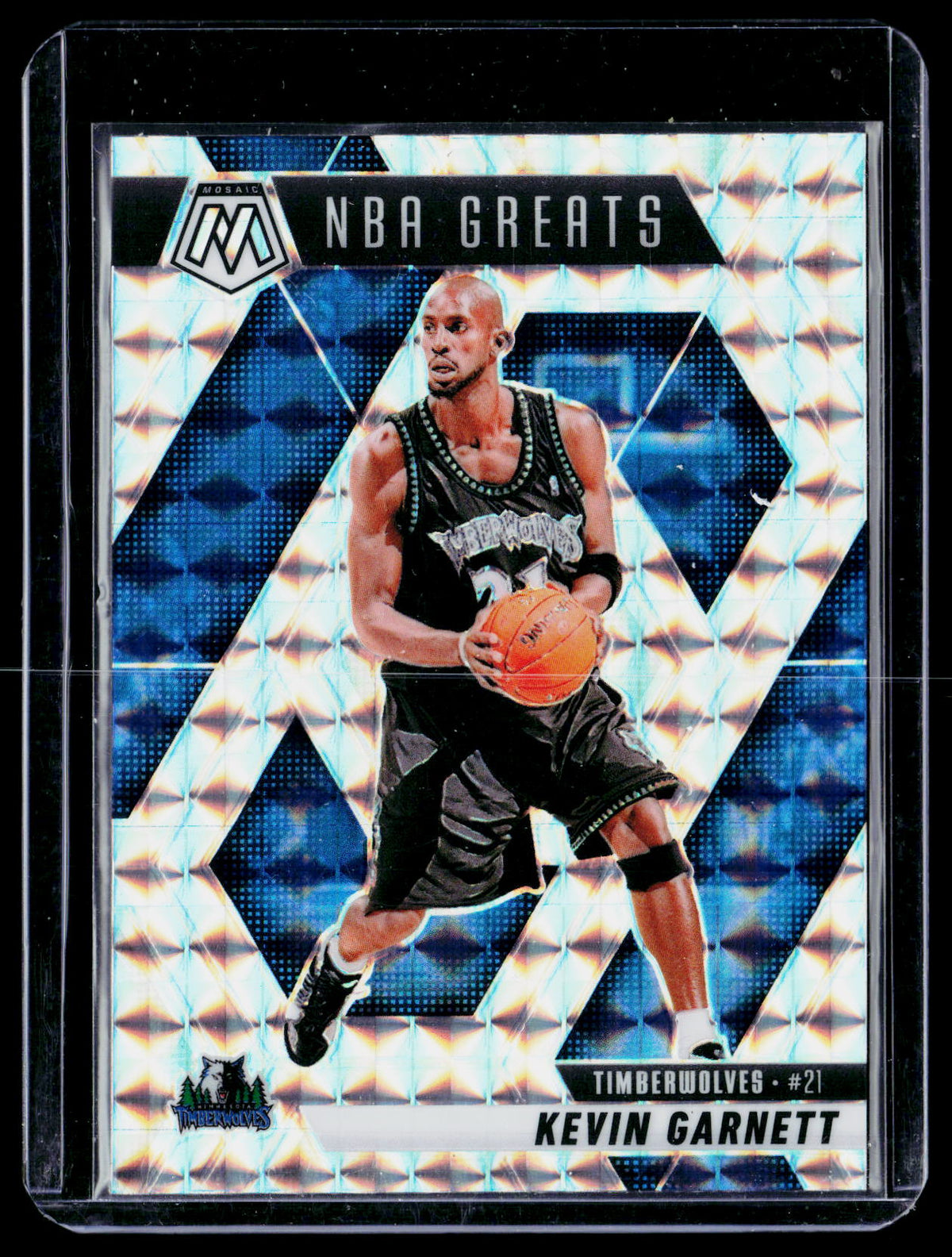 2024-25 Panini Mosaic NBA Greats Kevin Garnett #293 Minnesota Timberwolves - front