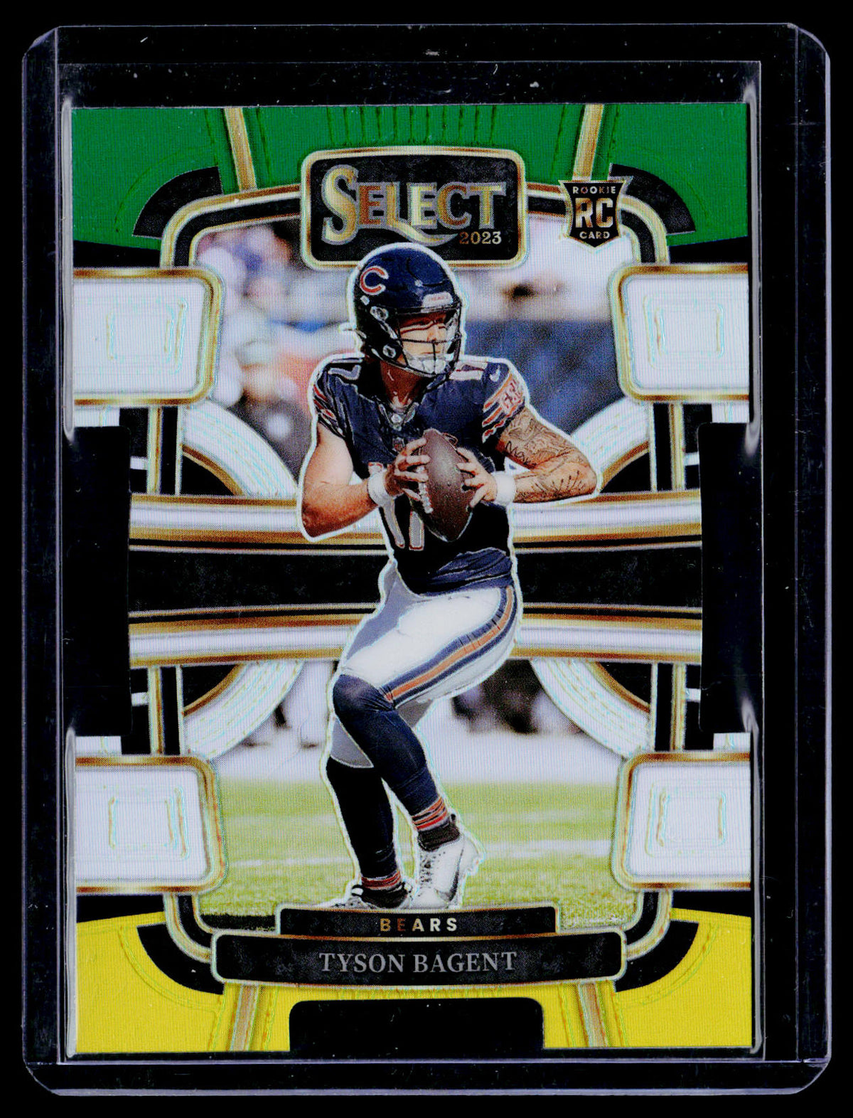 2023 Panini Select Football Tyson Bagent RC #18 Concourse Chicago Bears - front
