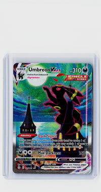 2021 Pokémon Evolving Skies Umbreon VMAX Alt Art SEC #215/203 - front