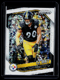 T.J. Watt 2025 Panini Prizm #263 Pittsburgh Steelers White Disco - front