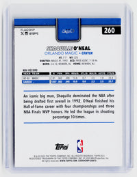 2025 Topps Basketball Shaquille O'Neal Orlando Magic #260 - back