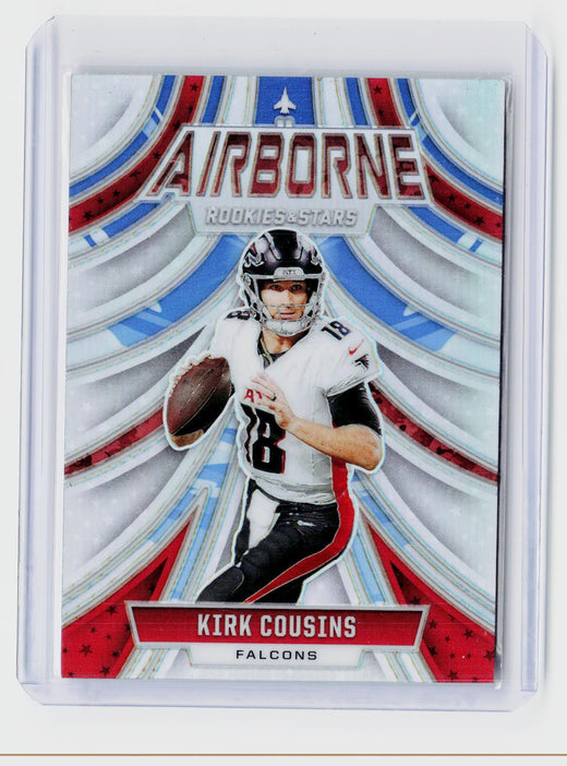 2024 Panini Rookies & Stars Airborne Kirk Cousins A-KCS Atlanta Falcons - front