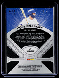 2021 Panini Prizm Baseball Illumination Cody Bellinger Green Prizm #IL-13 1/5 - back
