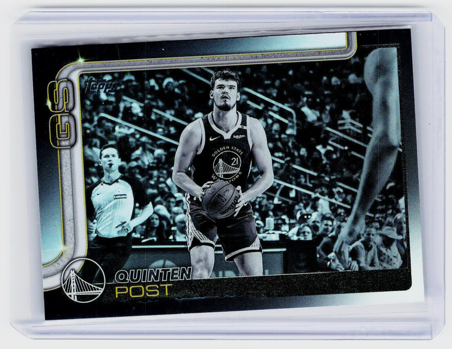 2024-25 Topps Basketball Quinten Post Golden State Warriors Rookie Card #139 - front