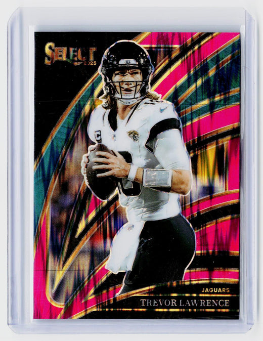 2025 Panini Select Football Trevor Lawrence Club Level #229 Jacksonville Jaguars - front