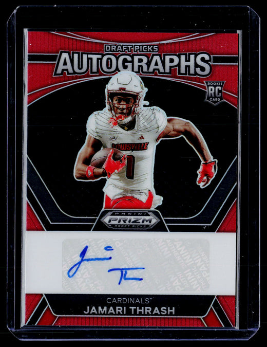 2024 Panini Prizm Draft Picks Draft Picks Autographs Jamari Thrash Rookie Auto #DPA-JTH - front
