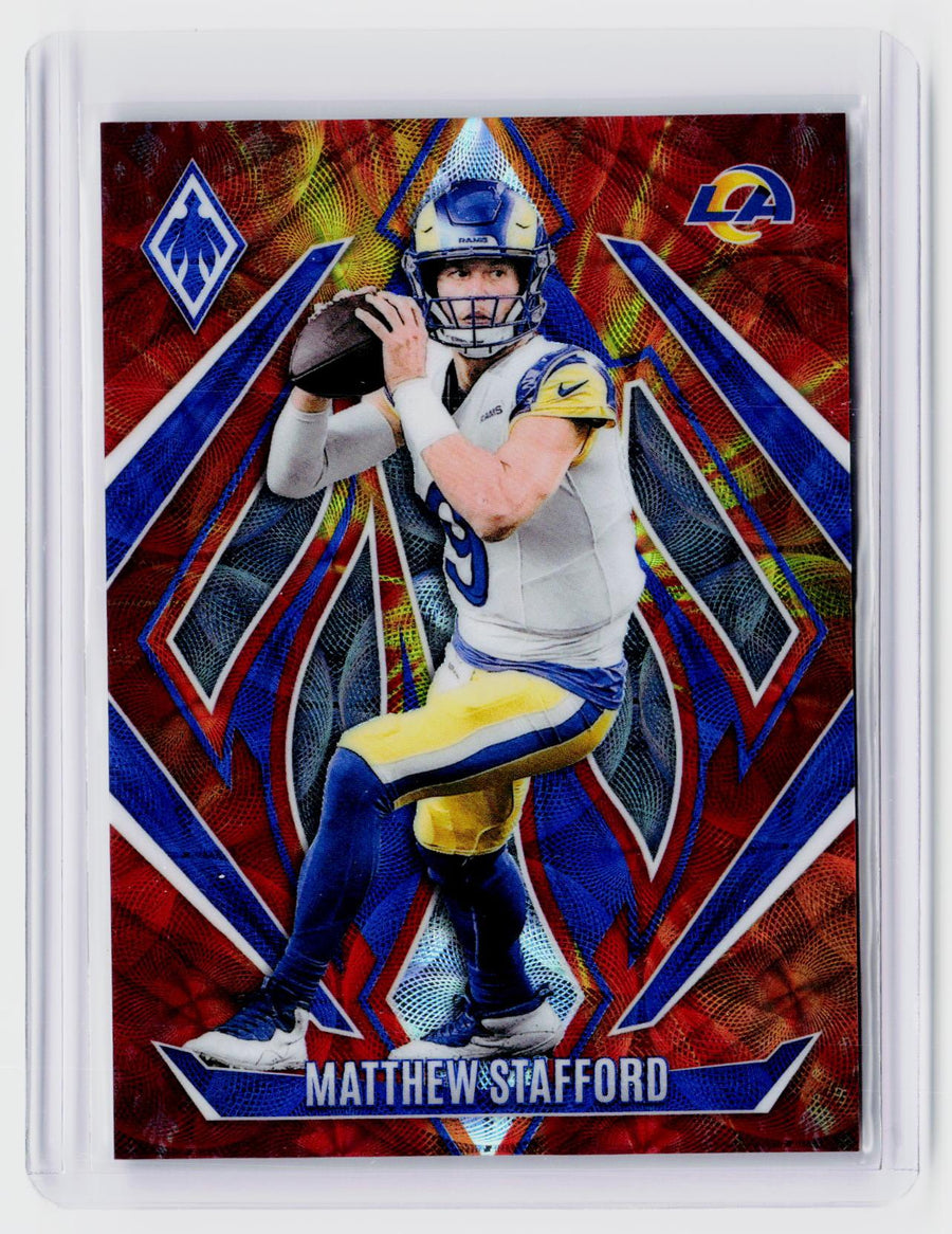 2024 Panini Phoenix Matthew Stafford Red /350 #106 - front