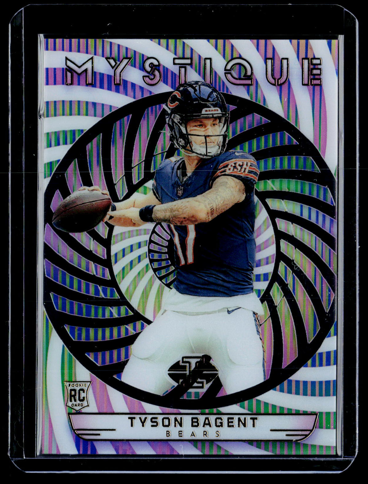 2023 Panini Illusions Mystique Tyson Bagent Rookie #33 Bears - front