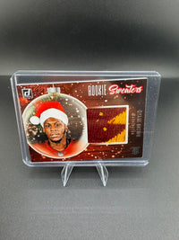 2021 Panini Donruss Football Rookie Sweaters Dyami Brown RS-DBR - front