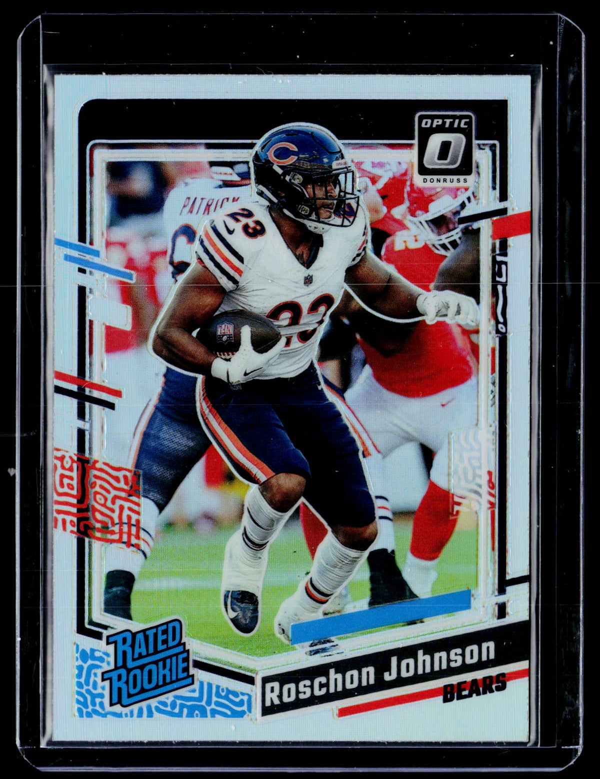 2023 Panini Donruss Optic Rated Rookie Silver Roschon Johnson #217 - front