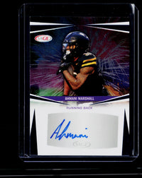2025 SAGE Autograph Ahmani Marshall Autograph Card A-AM2 - front