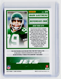 2025 Panini Score Football Mark Gastineau #125 Base New York Jets - back