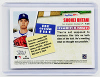 2026 Topps Baseball ProFiles TP-1 Shohei Ohtani - back