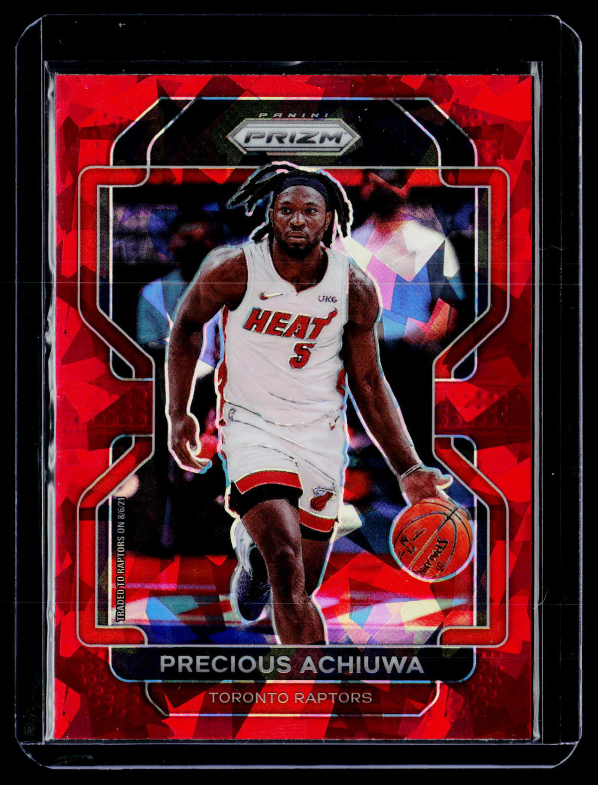 2021-22 Panini Prizm Basketball Precious Achiuwa Ice #39 - front