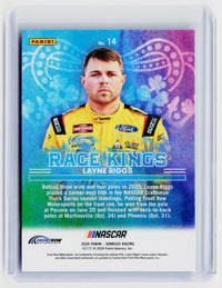 2026 Panini Donruss Racing Race Kings #14 Layne Riggs - back