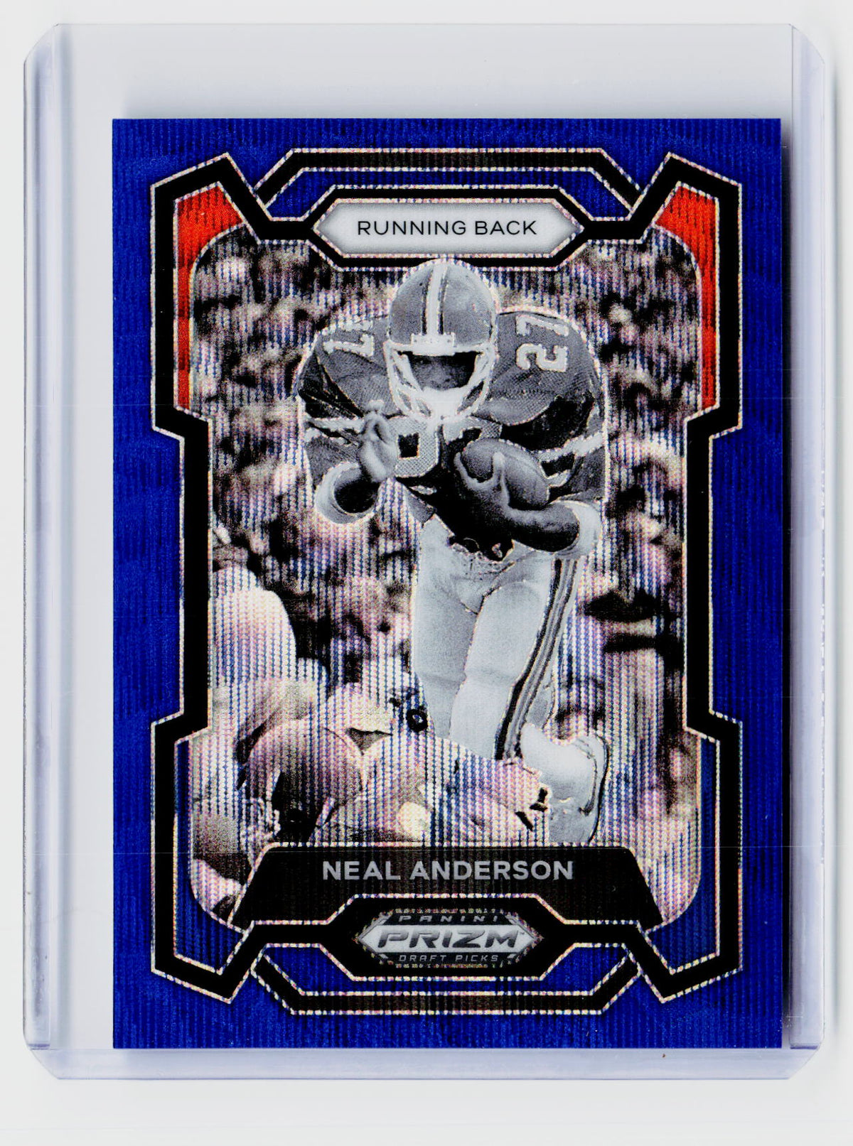 2024 Panini Prizm Draft Picks Neal Anderson Blue Wave #19 /249 Florida Gators - front