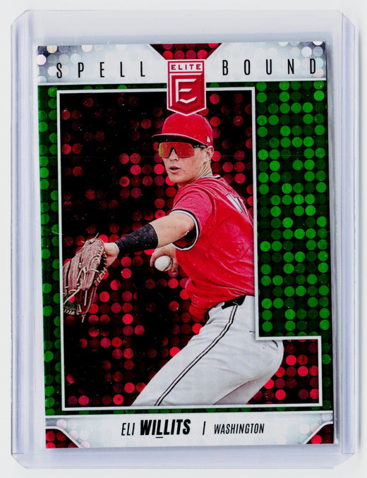 2026 Panini Donruss Elite Spellbound Eli Willits #21 Washington - front