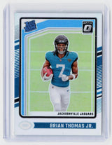 2024 Panini Donruss Optic Brian Thomas Jr. Rated Rookie #214 Jacksonville Jaguars - front