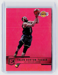 2021-22 Panini Donruss Elite #180 Talen Horton-Tucker Los Angeles Lakers - front