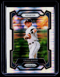 2024 Panini Prizm Baseball Craig Biggio #123 Base Prizm Snakeskin - front