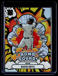 2025 Panini Donruss Baseball Bomb Squad David Ortiz #9 /199 - front