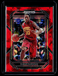 2023 Panini Prizm Draft Picks DeMar DeRozan #61 USC Trojans - front