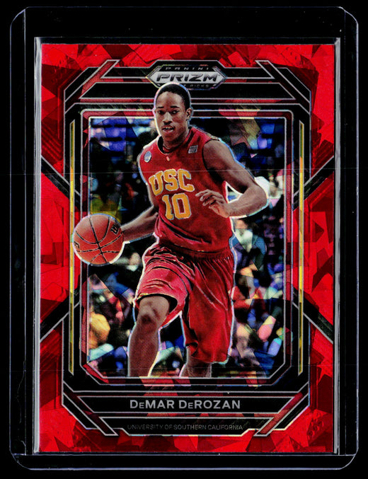 2023 Panini Prizm Draft Picks DeMar DeRozan #61 USC Trojans - front