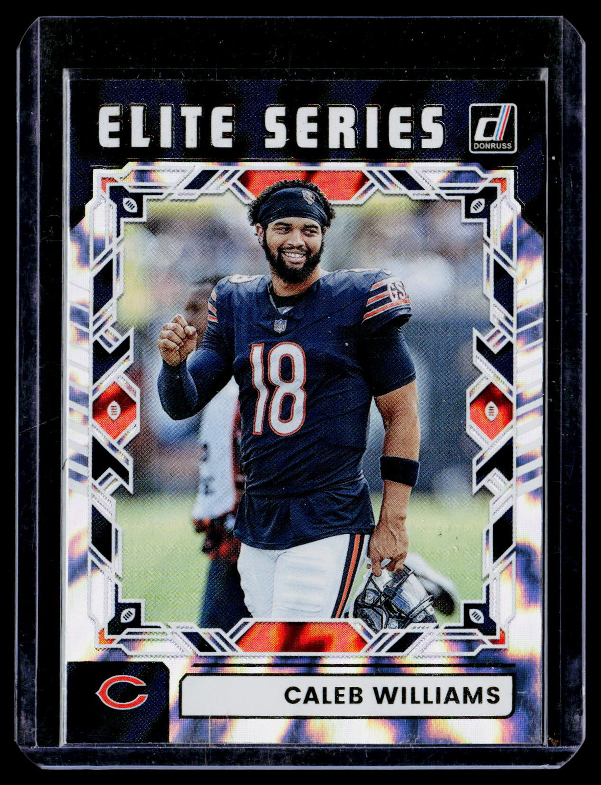 2025 Panini Donruss Elite Series Caleb Williams TES-CW1 Chicago Bears - front